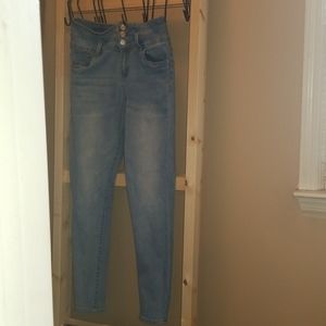 IBIZA JEANS - Size 9 - high rise skinny jeans